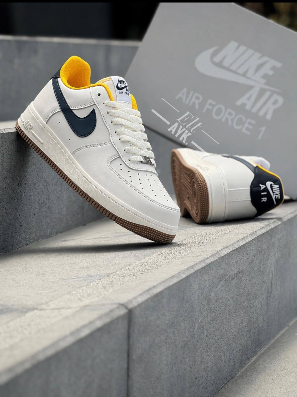 AIR FORCE 1 LOW WHITE/BLACK/YELLOW